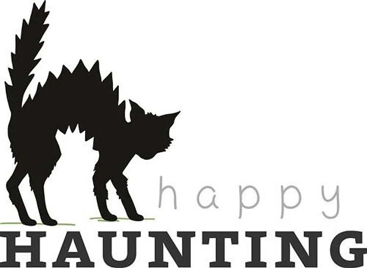 Halloween Black Cat Silhouette