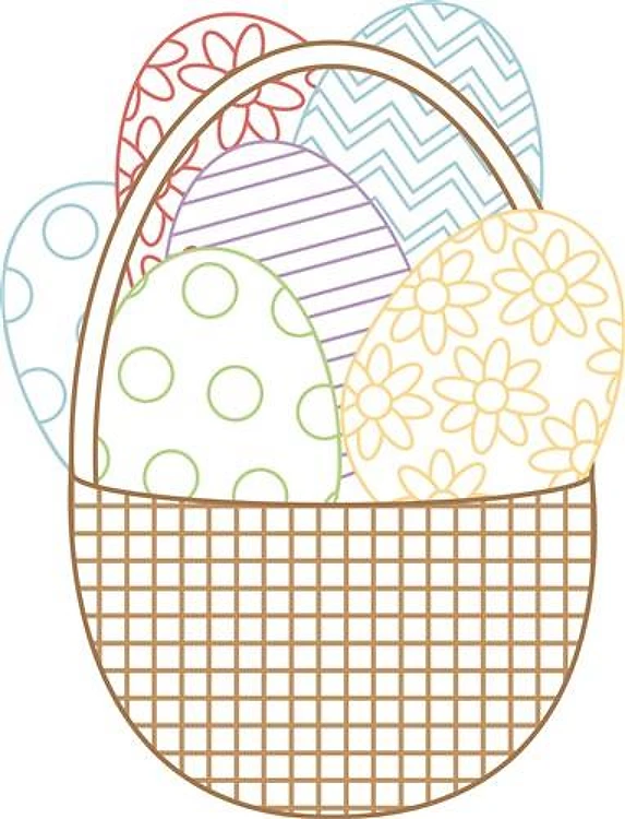 Easter Egg Basket