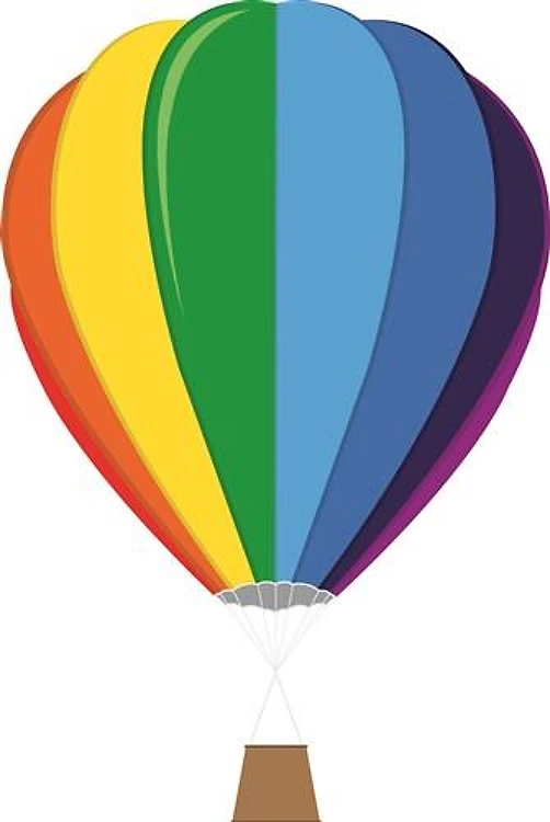 Rainbow Balloon