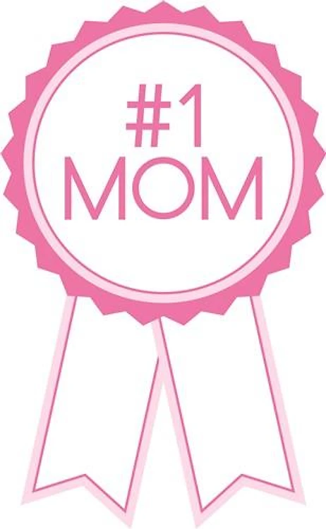 Number 1 Mom Ribbon