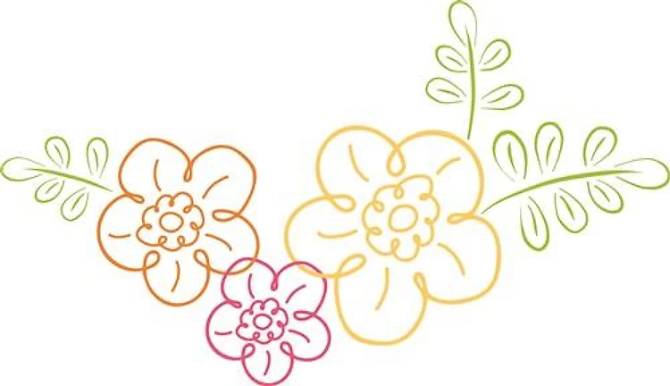 Outline Floral