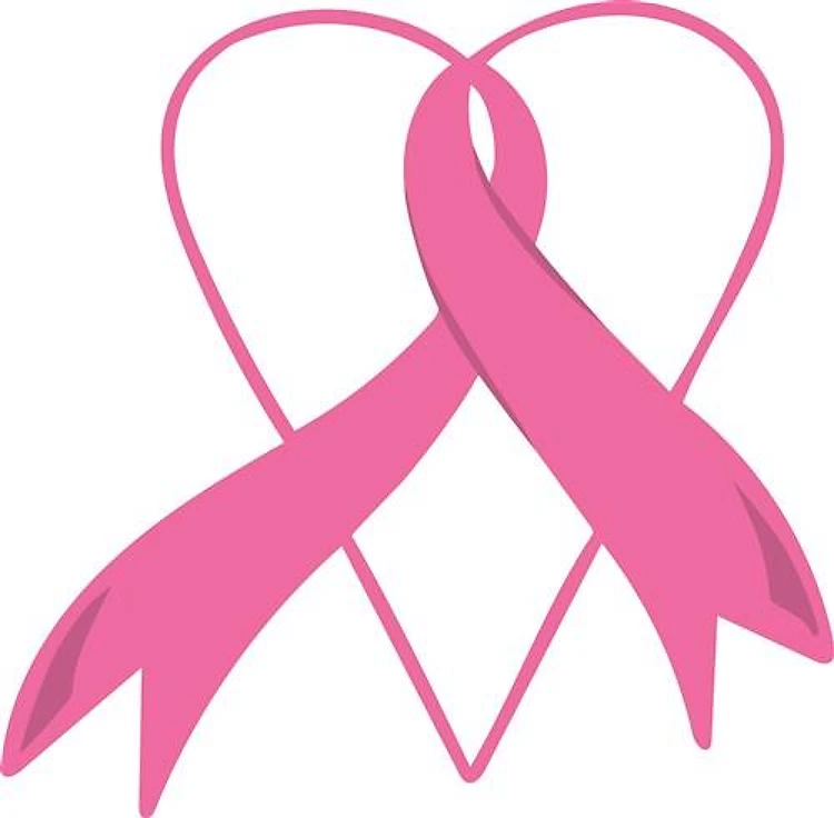 Cancer Heart Ribbon