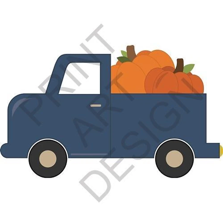 Pumpkin Truck