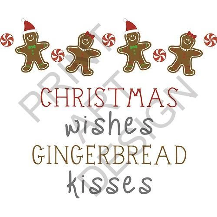 Gingerbread Kisses