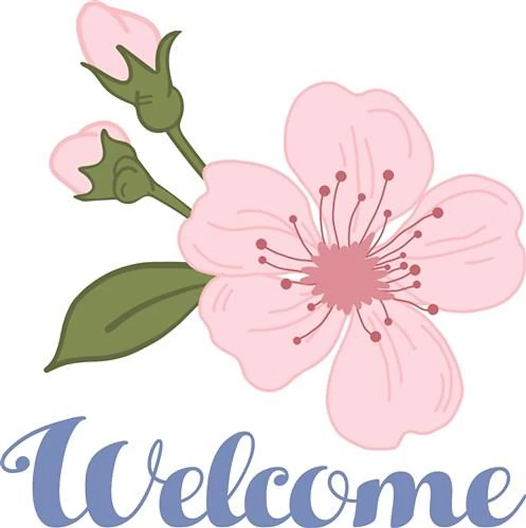Welcome Peach Tree Blossom