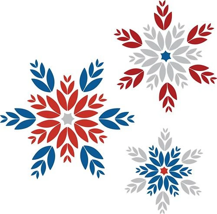 Patriotic Bursts