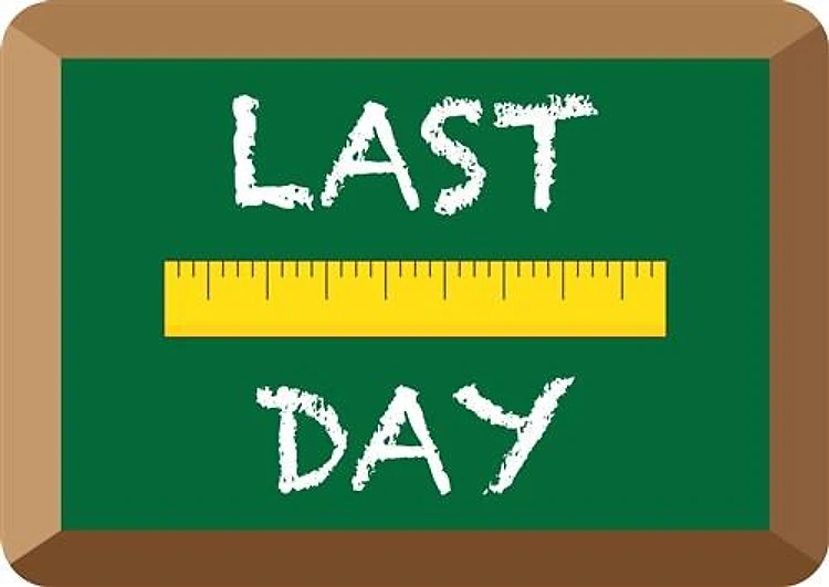 Last Day Blackboard