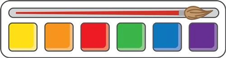 Watercolor Paint Palette
