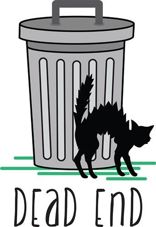 Spooky Garbage Can