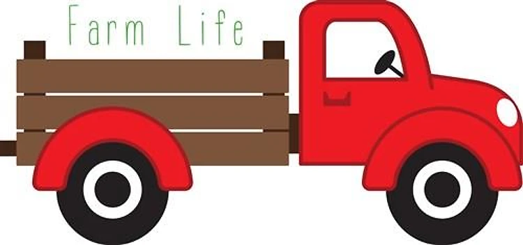 Red Farm Truck