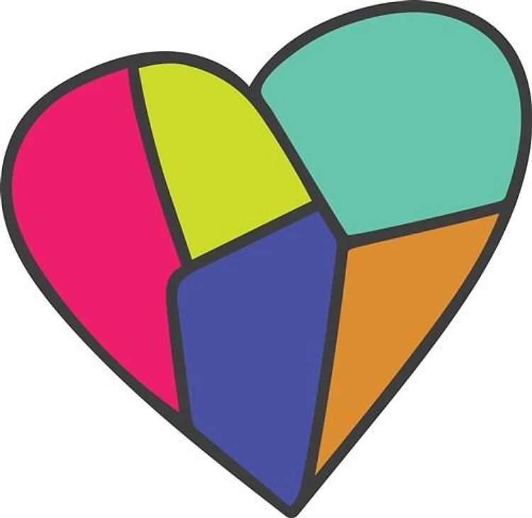 Stained Glass Window Heart