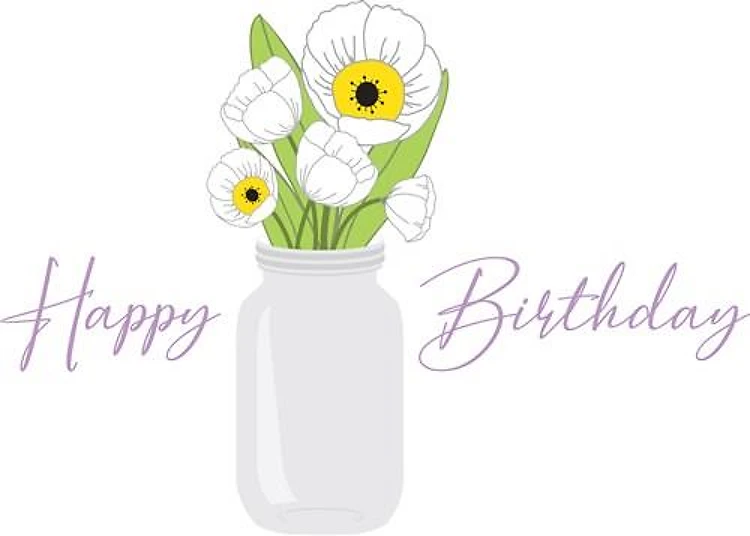 Happy Birthday Flowers