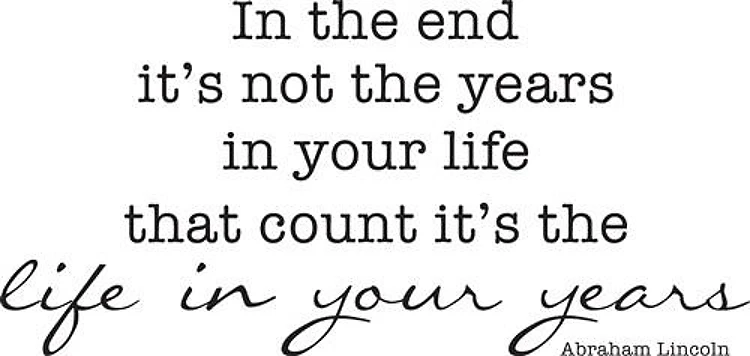 Life In Your Years
