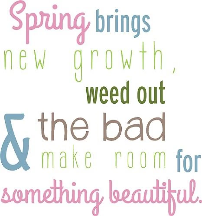 Spring Brings New Growth