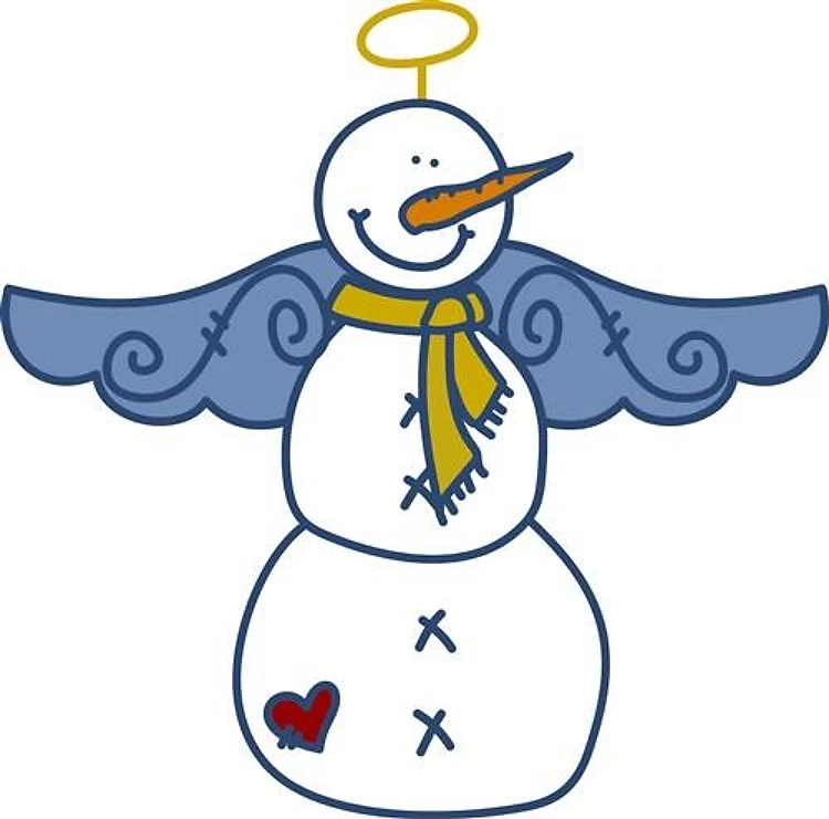 Angel Snowman