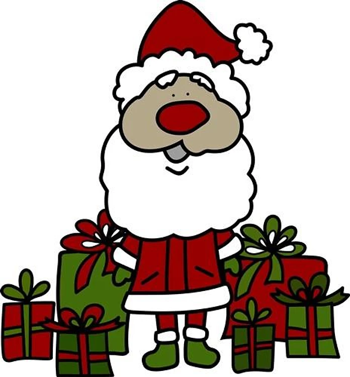 Santa With Gifts