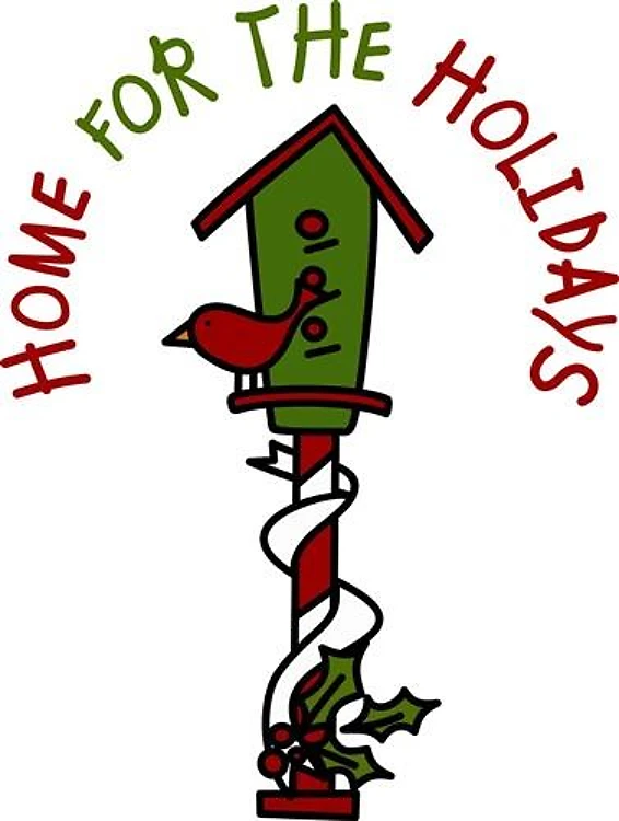 Holiday Birdhouse