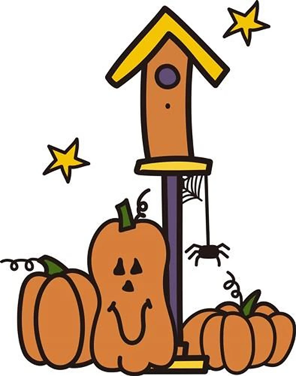 Halloween Birdhouse
