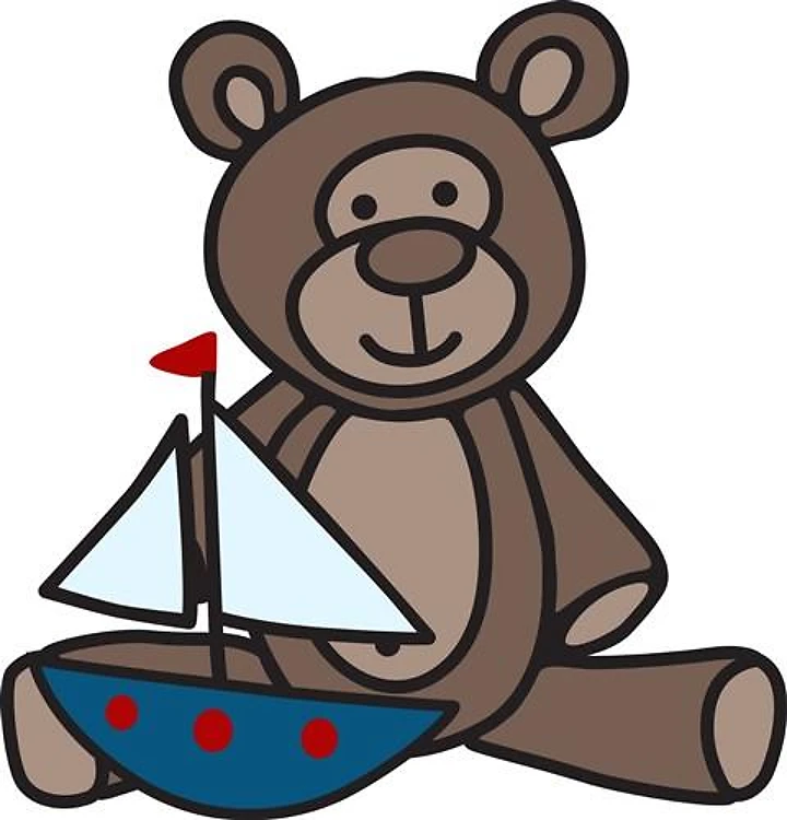 Bear And Boat