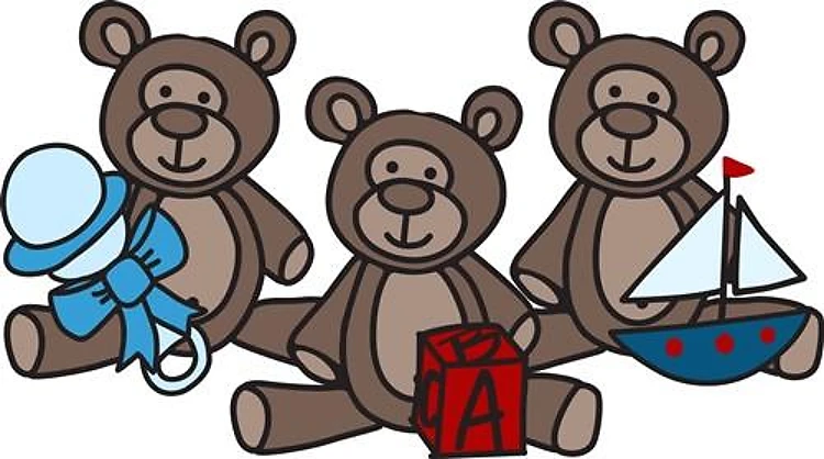Bears With Toys