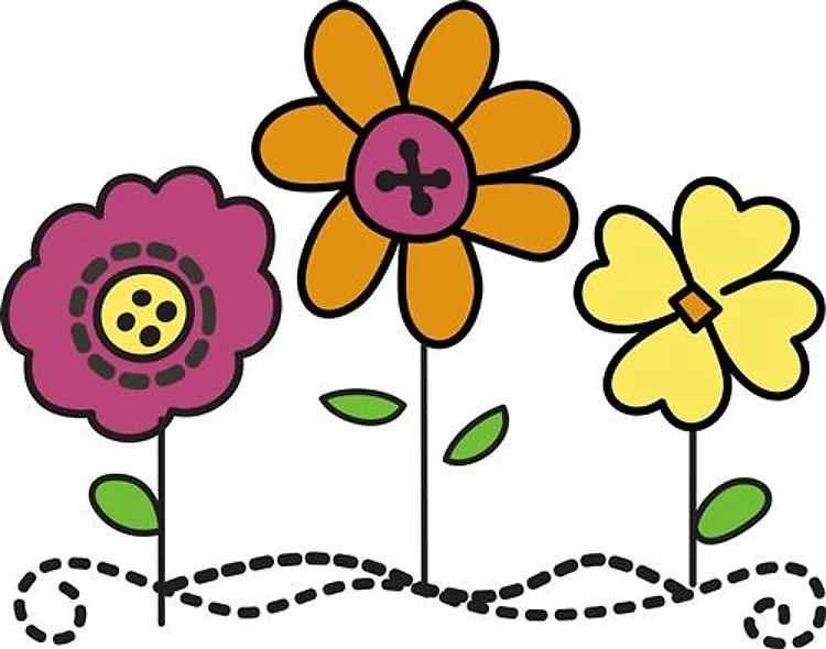 Button Flower