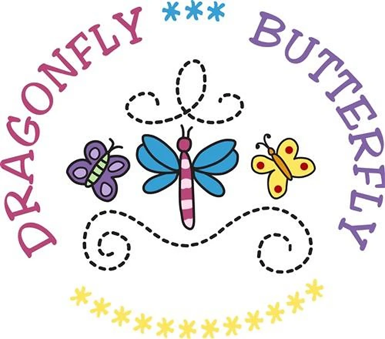 Dragonfly And Butterfly
