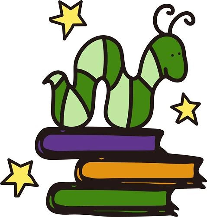 Books And Worm