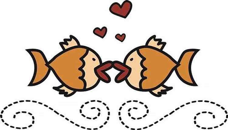 Valentine Fish Love