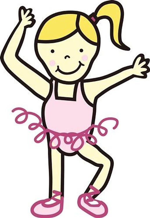 Pink Ballerina Girl