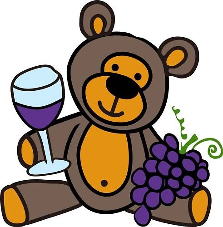 Wine Teddy Bear