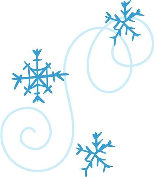 Snowflake Swirls