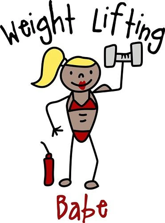 Weight Lifting Babe