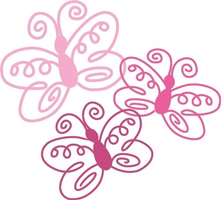 Pink Butterflies