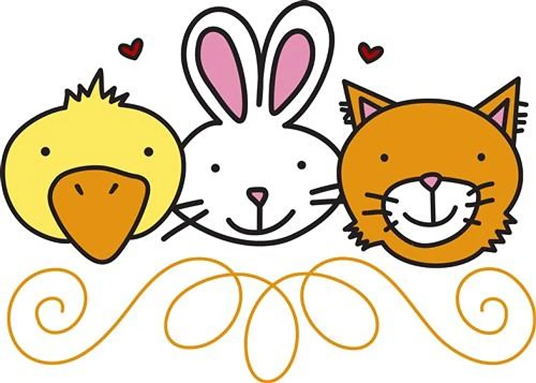 Duck Rabbit Cat