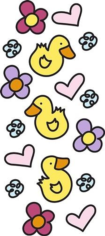 Ducks And Flowers