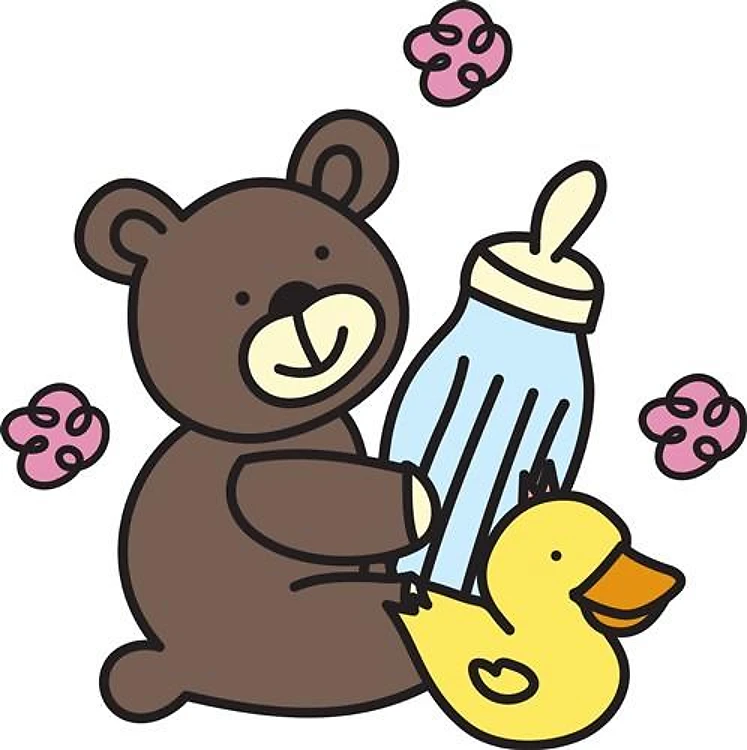 Baby Bottle Bear