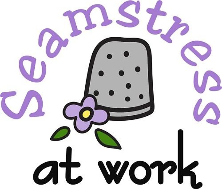 Seamstress At Work