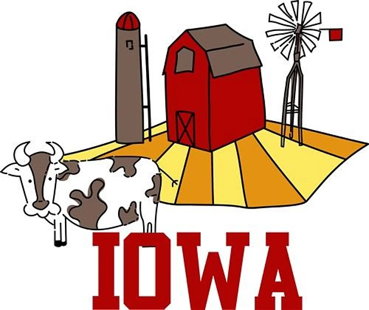Iowa Farm Scene