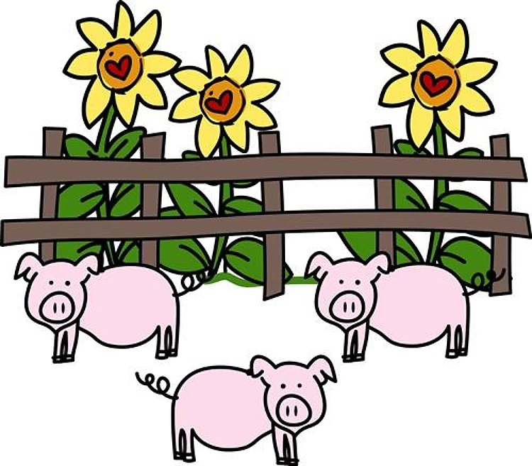Pigs & Sunflowers