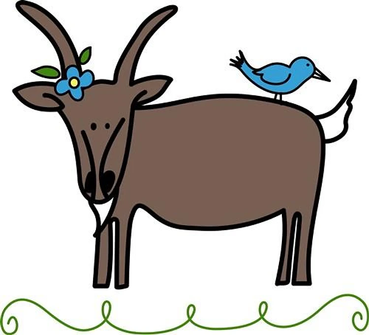 Goat & Bluebird