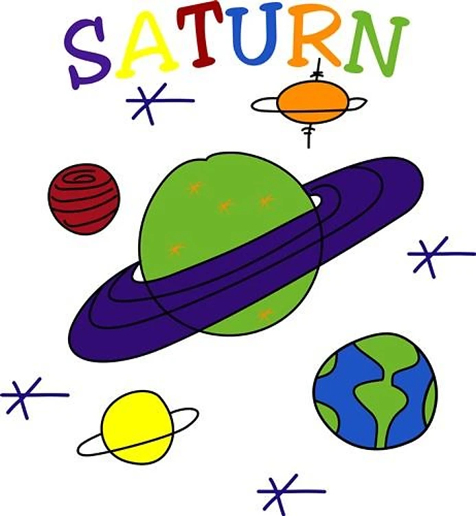 Saturn In Orbit