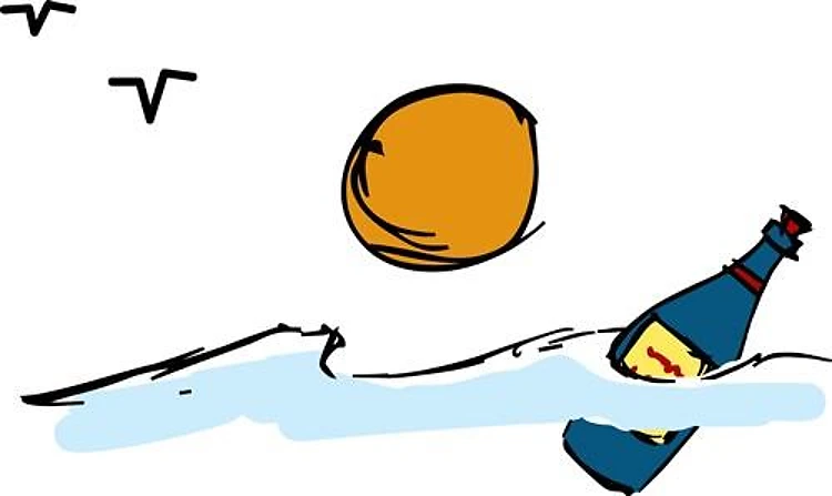 Floating Bottle