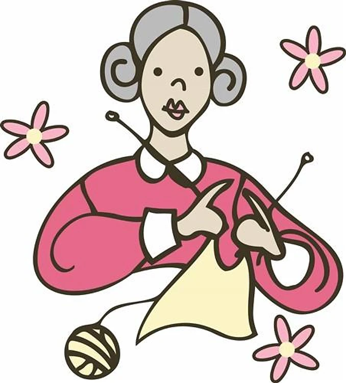 Knitting Grandmother