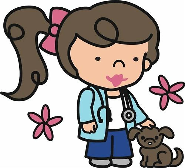 Girl Veterinarian