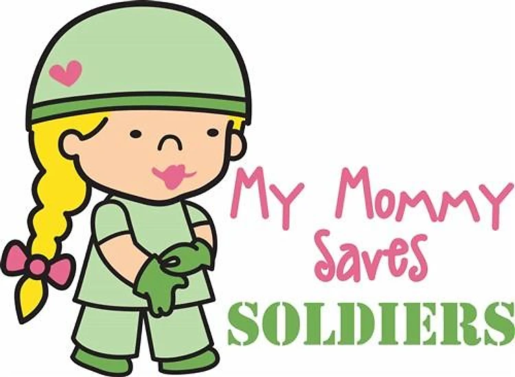Mommy Saves Soldiers