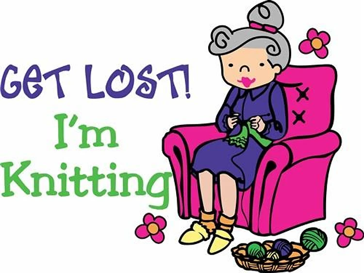 Get Lost! Im Knitting