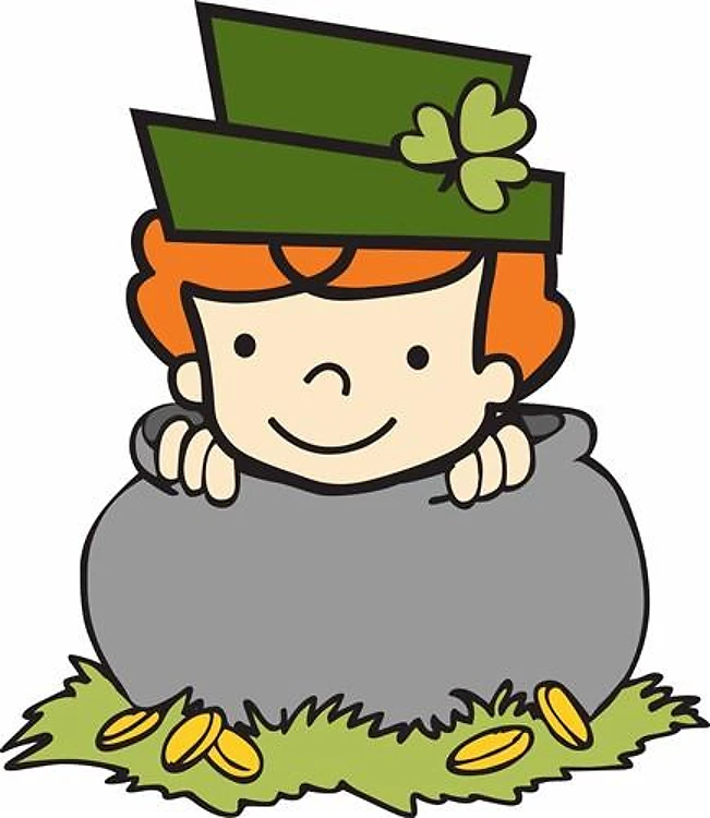 Leprechaun in Pot