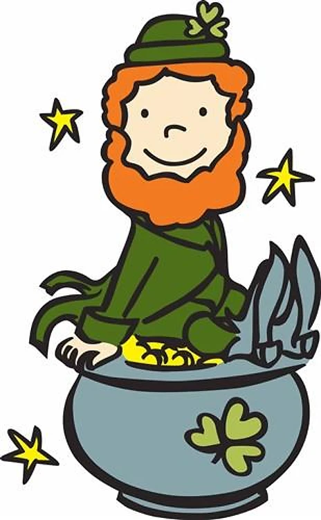 Leprechaun on Pot
