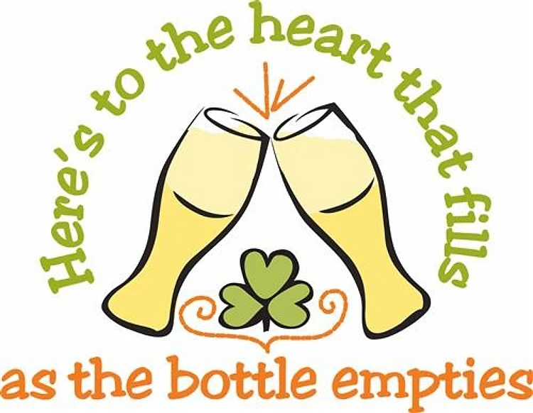 Empty Irish Beer
