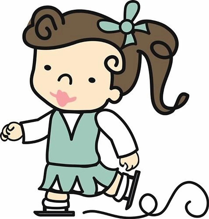 Girl Ice Skating